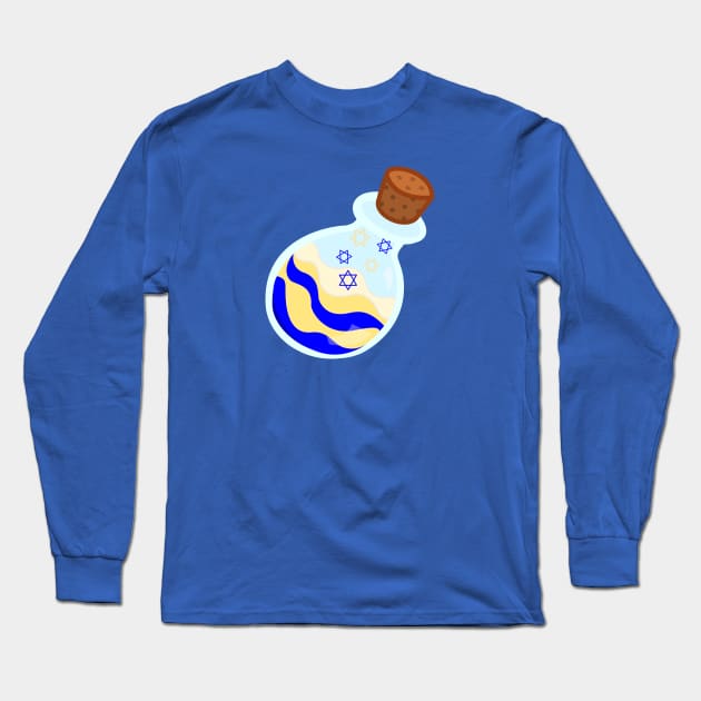 Hanukkah Long Sleeve T-Shirt by traditionation